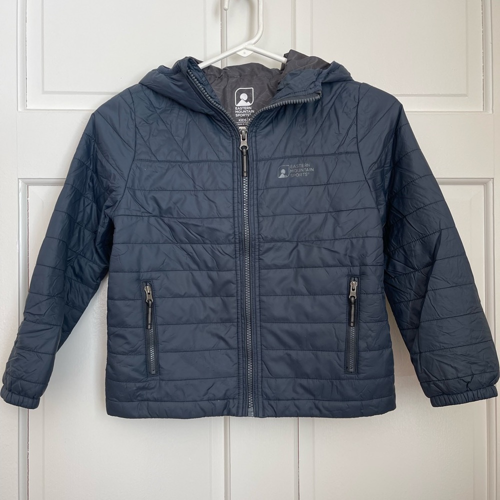 Children's Slate Blue Light Weight Puffer Jacket